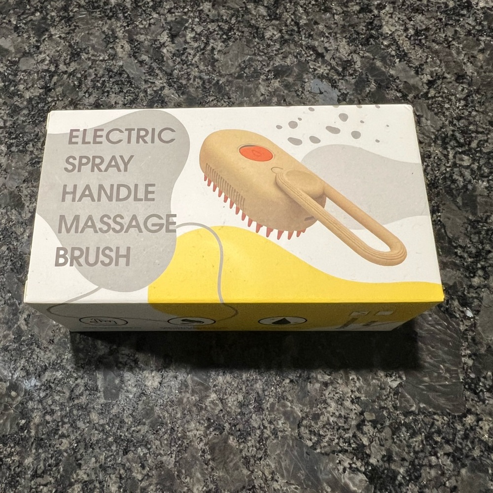 Electric Spray Handle Massage Brush